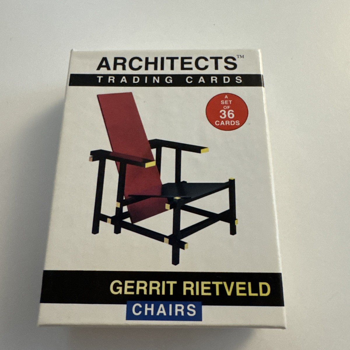 その他 ARCHITECTS TRADING CARDS GERRIT RIETVELD Gerrit Rietveld Chairs - Architect's Trading Cards, 36 Cards in