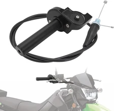 Quick Twister Throttle Assembly + Throttle Cable CNC Universal for 50 110 black