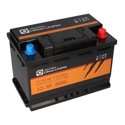 LIONTRON LiFePO4 LX 12,8V 80Ah BMS Hochstrom mit BMS