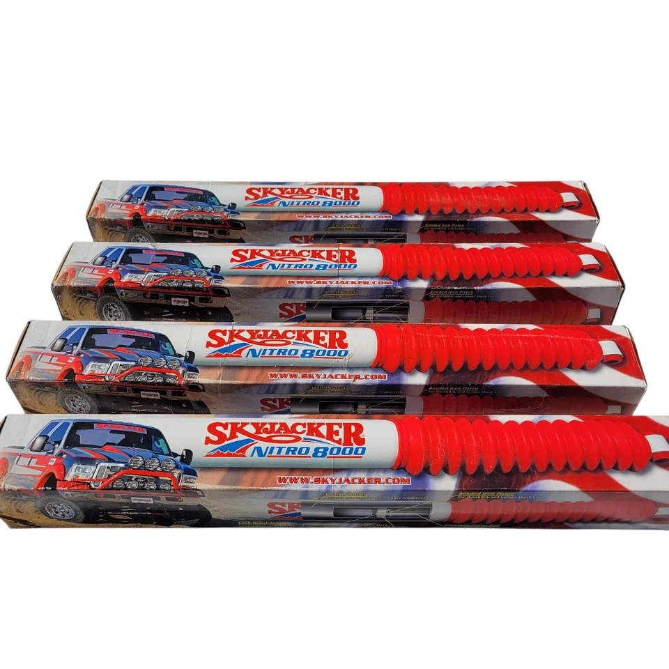 Set of 4 Skyjacker Nitro 8000 Shocks N8016 N8018 97-06 Jeep Wrangler - Image 2 of 4