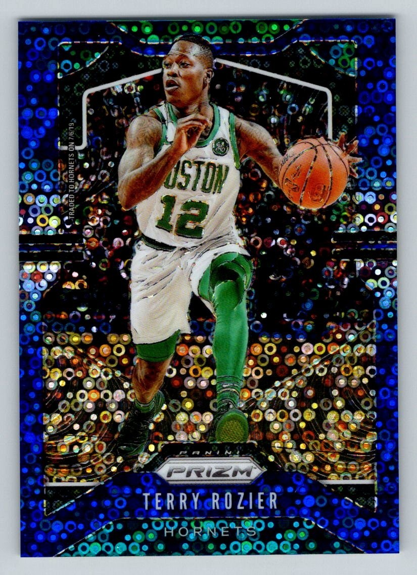2019-20 Panini Prizm Prizms Fast Break Blue #43 Terry Rozier 043/175