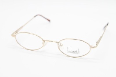 NEW FUNDAMENTALS F509 GOLD TORT TIPS AUTHENTIC DESIGNER EYEGLASSES 43-21
