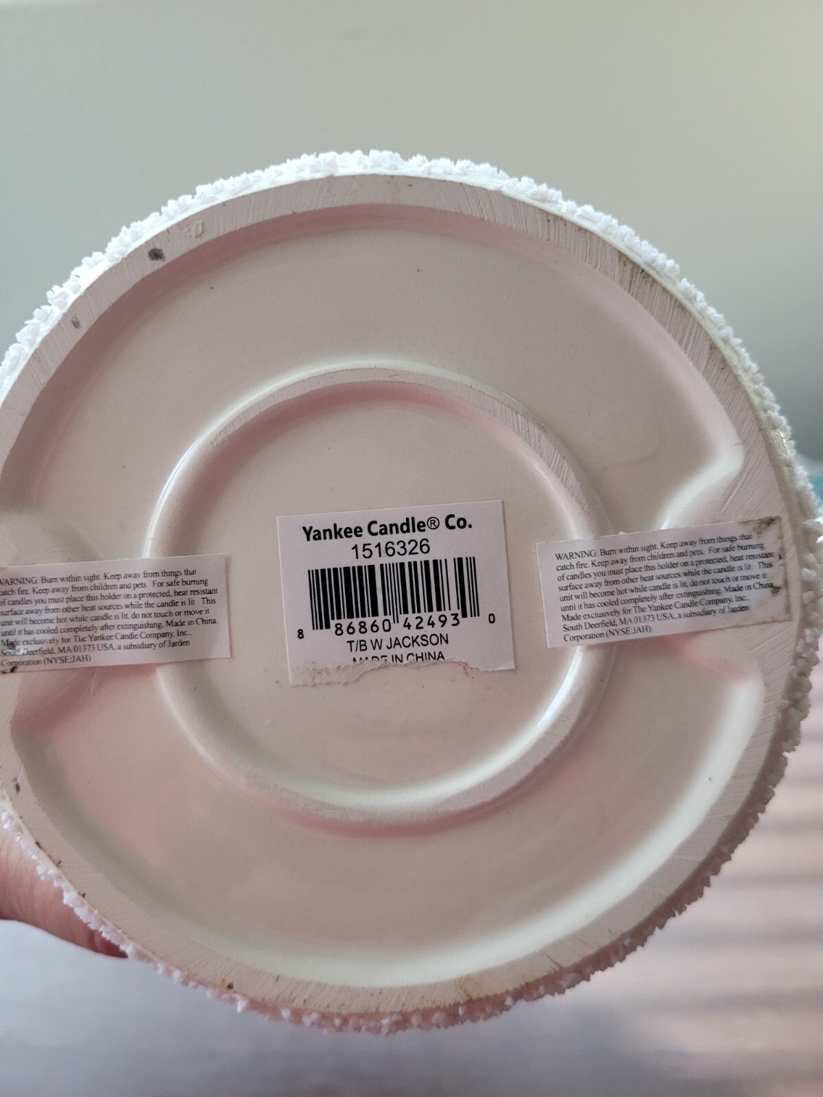 Yankee Candle Jackson Frost Candle Holder eBay