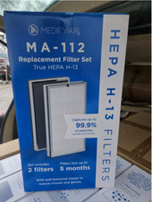 New- Medify Air MA-112 Replacement filter set True HEPA H-13 SET of 2 filters