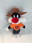 Vintage Looney Tunes Sylvester Peace Hippie Plush 1997 15"