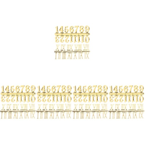 5 Count Plaque D'immatriculation De L'horloge Pièces D'horloge Pour L'artisanat - Zdjęcie 7 z 12