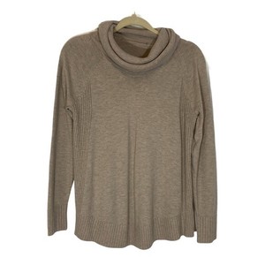 brown mock turtleneck
