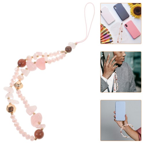 4 Pack Handyriemen Fräulein Handy-Lanyard Perlenbesetztes Handy-Schlüsselband - Zdjęcie 12 z 12
