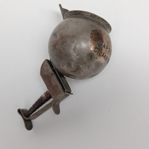 🔥 Vintage Capstan Zigaretten 70er Jahre Metall Klemmschale Ashtrey Rustikal Retro - Bild 3 von 13