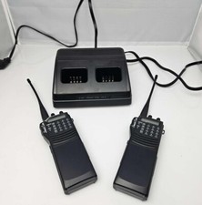  2 Smart Comm SCU32B Analog UHF 450-480MHz Portable FM Transceiver Radio Set