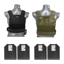 Tactical Scorpion Level III+ / AR500/ RF2 Body Armor Bobcat 11x14 Concealed Vest