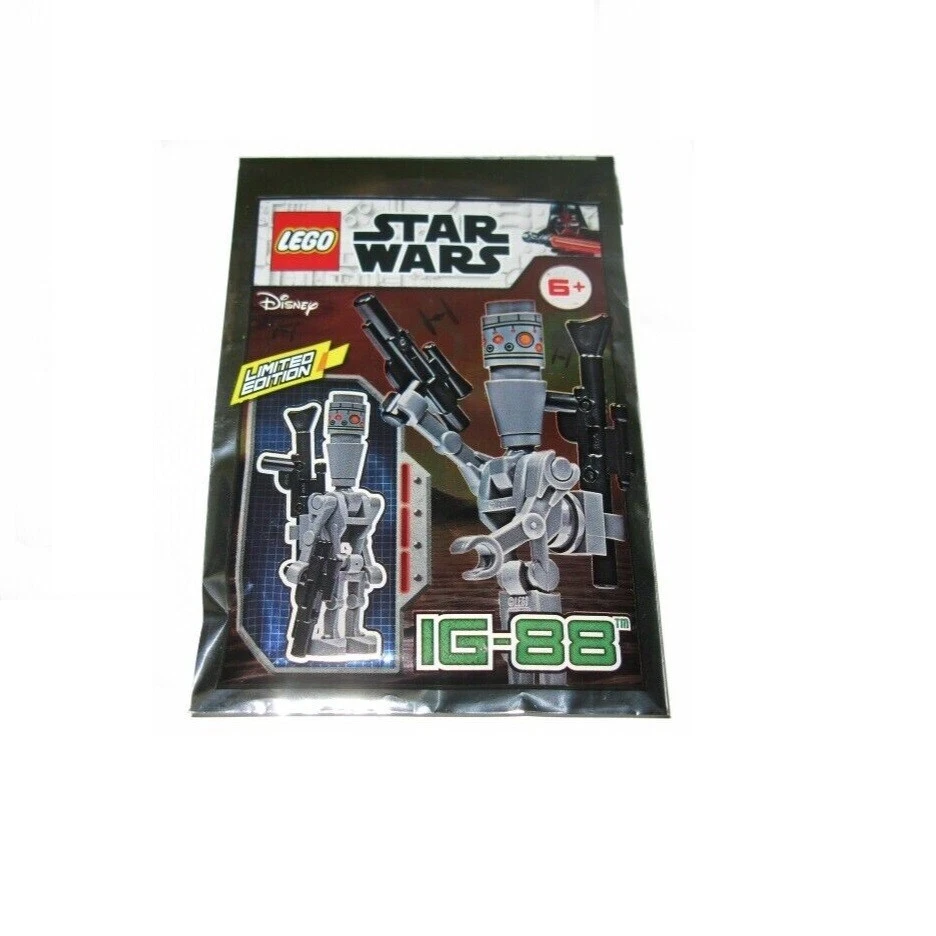 LEGO Star Wars IG-88 Minifigura Foil Pack 911947 (SELLADO)