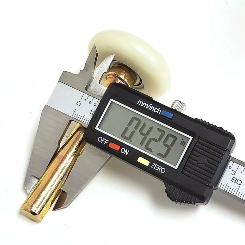 Mild Steel Transglobal 2" Nylon Yellow Roller For Freight Trailer Roll