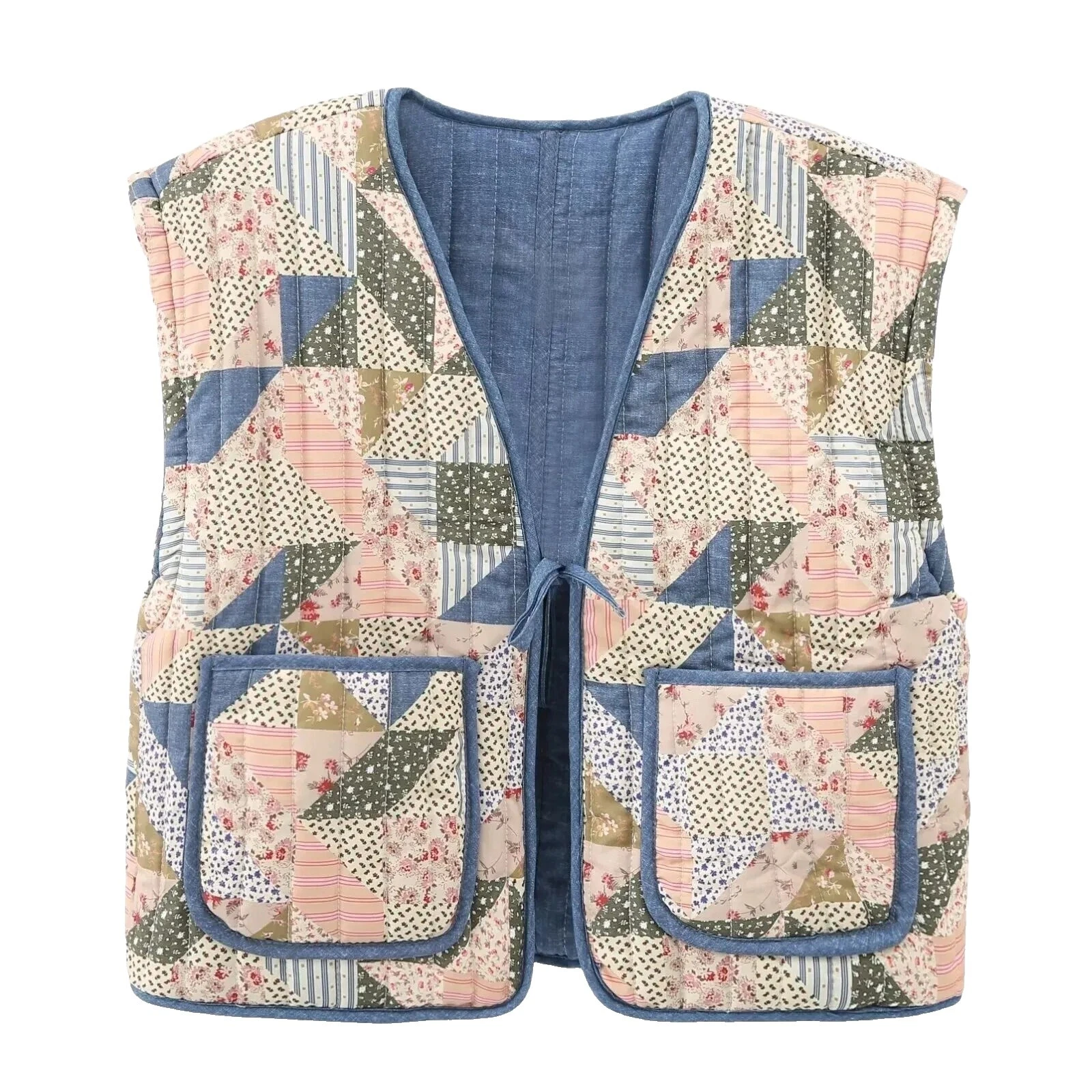 Chalecos geométrica para Mujeres