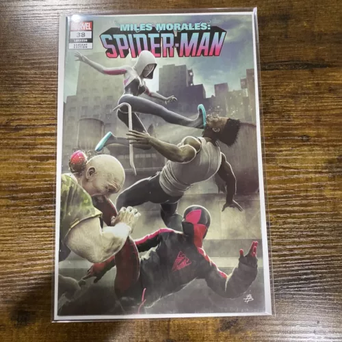 MILES MORALES: SPIDER-MAN #38 * NM+ * BJORN BARENDS VARIANT 1ST SPIDER-SMASHER