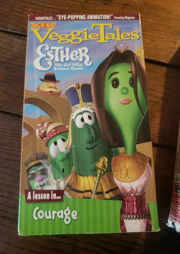 Veggie Tales VHS Lot God Wants Me To Forgive Ester Scared Christian Children - Picture 2 of 15