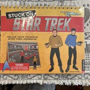 Star Trek 70 Reusable Character and Object King-On Stickers Book 2013 NEW Sealed