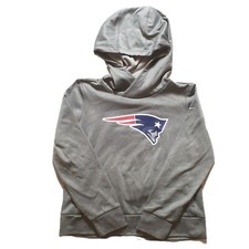 New England Patriots Football Team NFL Men Hoodie Nike Size S Gray Men 2021
