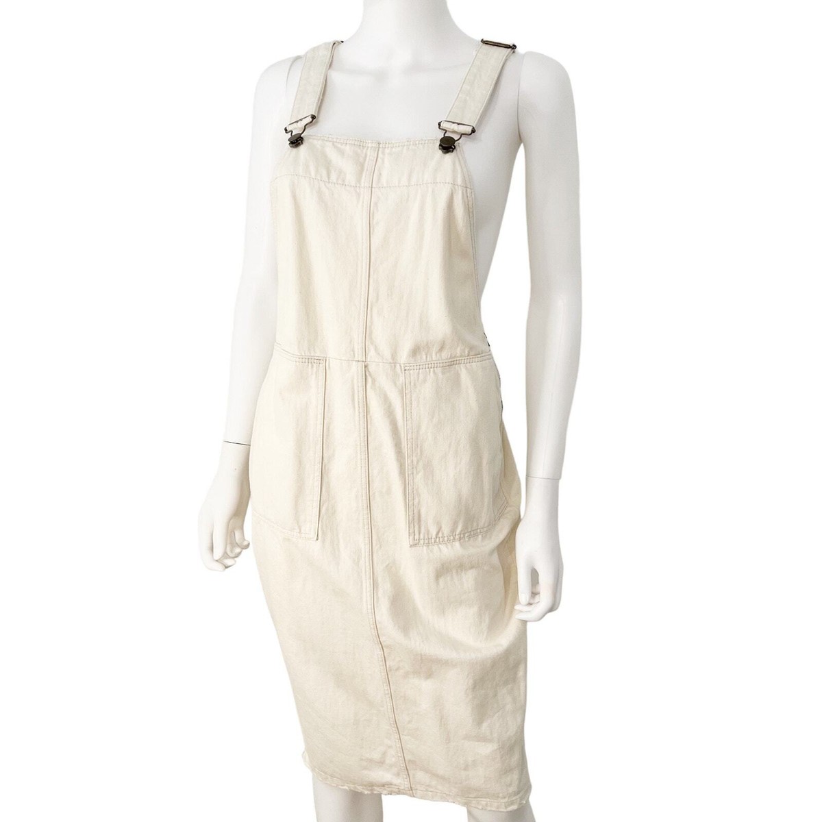 Midi Skirt White Denim Skirt Overalls Farrah Denim Midi Skirt