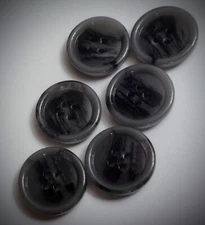 5/8" Light Gray Heavy Craft/Clothing Buttons