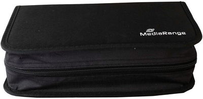 20 Mediarange Taschen Storage Wallet für 96 BD / CD / DVD in schwarz