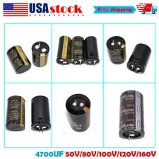 50V/80V/100V/120V/160V 3300UF 4700UF 6800UF Aluminum Electrolytic Capacitors