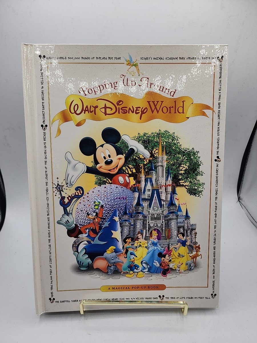 WALT DISNEY WORLD MAGICAL POP-UP BOOK Collectible EXC -1st Epcot