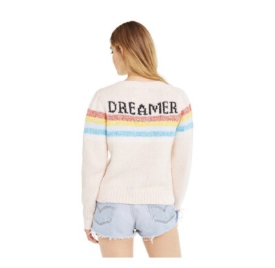 pink rainbow sweater