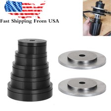 Dimple Dies Steel Backing Discs Set For Harbor Freight Hydraulic Punch Driver Dimple Dies Steel Backing Discs Set For Harbor Freight Hydraulic Punch Driver