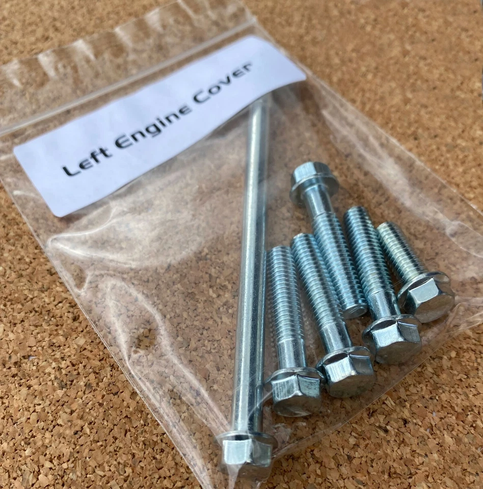 Kit de pernos de reconstrucción de motor CR60 para Honda CR 60. Sujetadores de zinc Specbolt Factory Foto 4 de 4