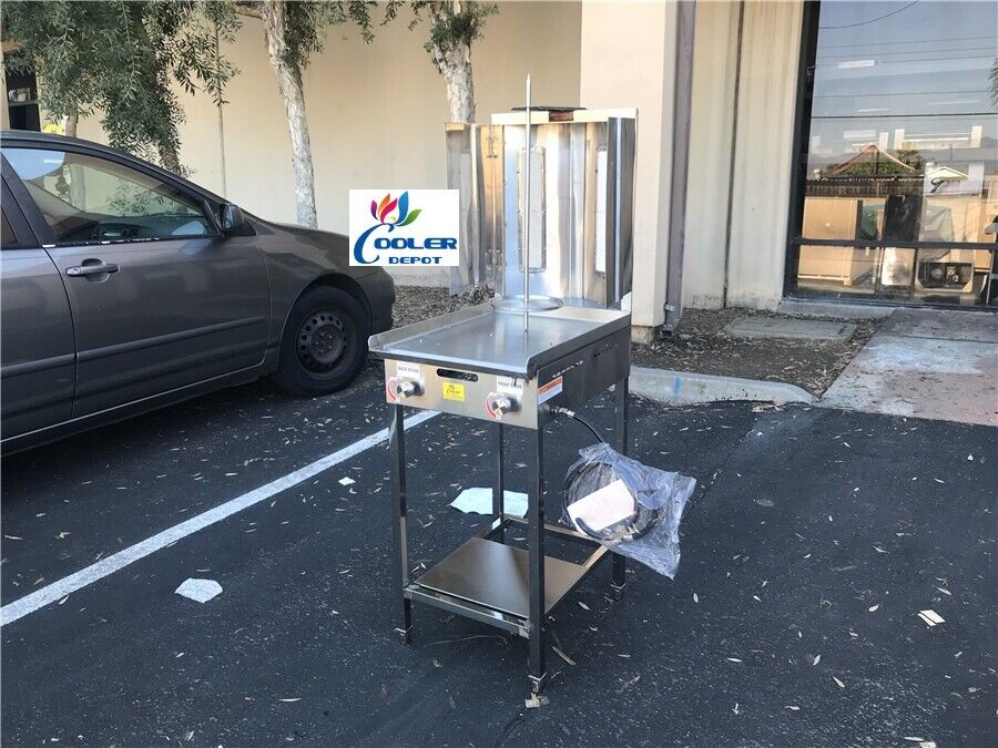 Cooler Depot BUR1600 Trompo Tacos Dual Infrared Cooker for Cooler Depot BUR1600 Trompo Tacos Dual Infrared Cooker for
