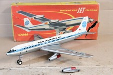 GAMA 1100 PUSH  GO PAN AM AIRWAYS BOEING 707 AIRLINER JET CLIPPER BOXED nx