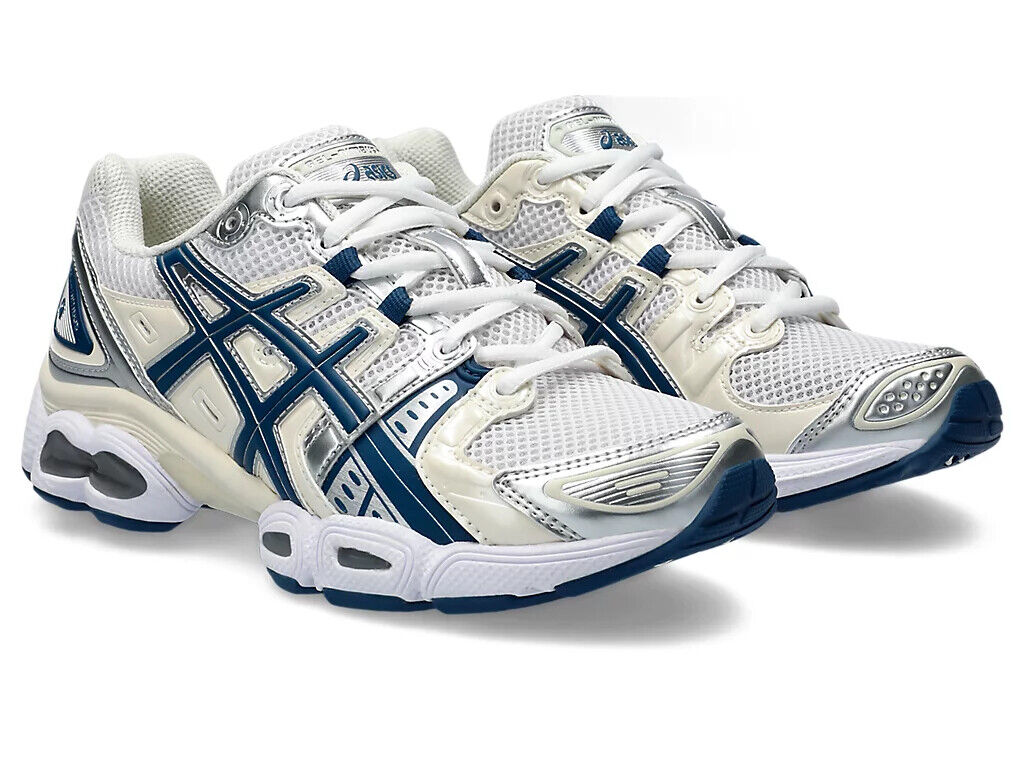 Asics Gel-Nimbus 9 White Light Indigo 1202A278-108 Men's Asics Gel-Nimbus 9 White Light Indigo 1202A278-108 Men's
