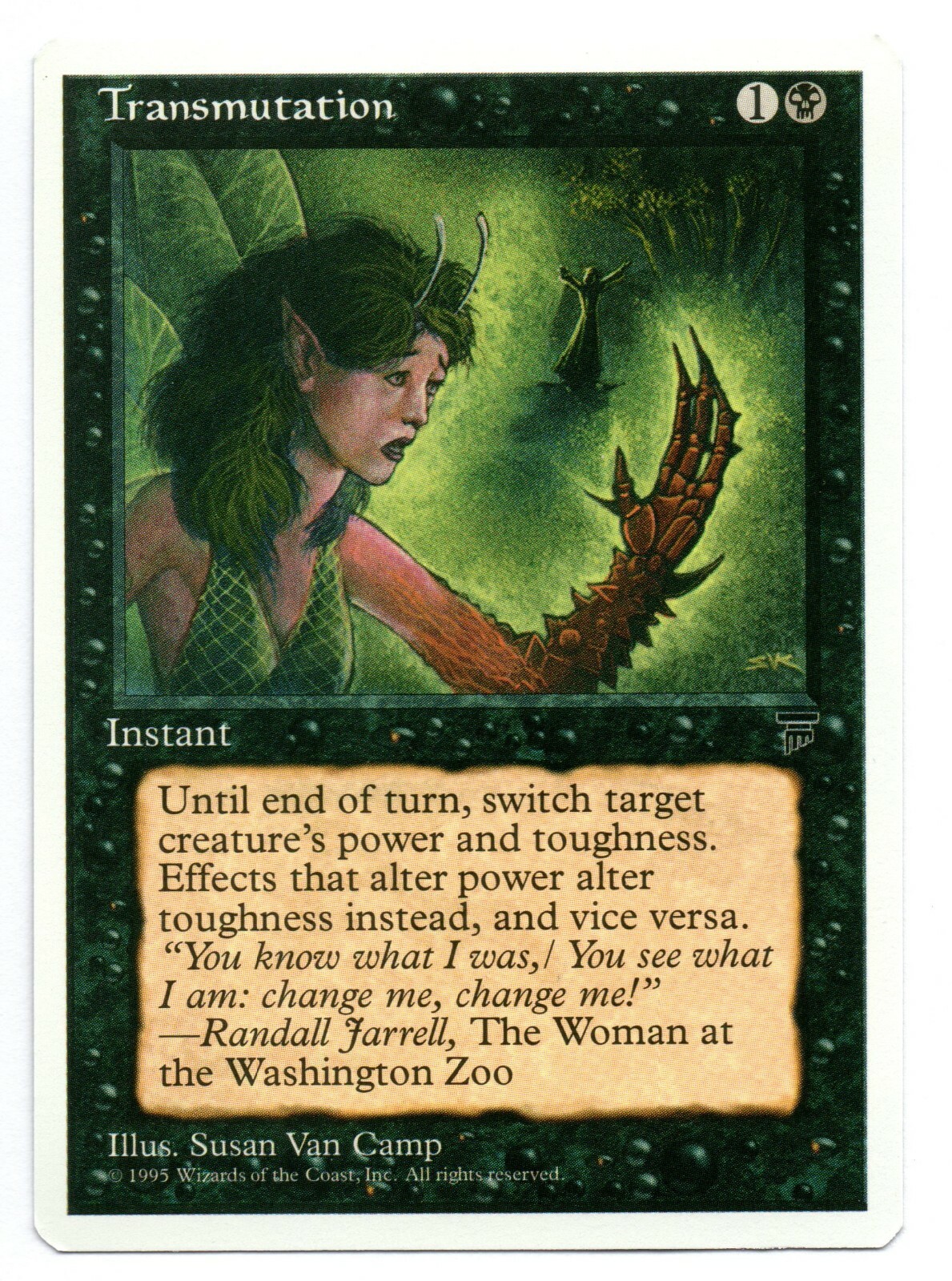 TRANSMUTATION - CHRONICLES EDITION 1995 MAGIC THE GATHERING MTG