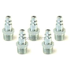 Foster 4 Series Quick Coupler Plug 3/8 Body 1/2 NPT Air and Water Hose Fittings