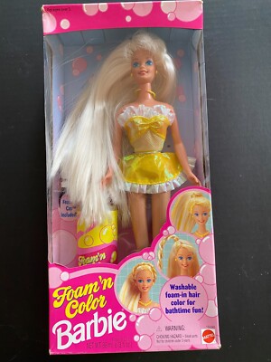Doll Barbie De Espuma Barbie Doll BaÃ±o De Espuma Barbie Traje BaÃ±o