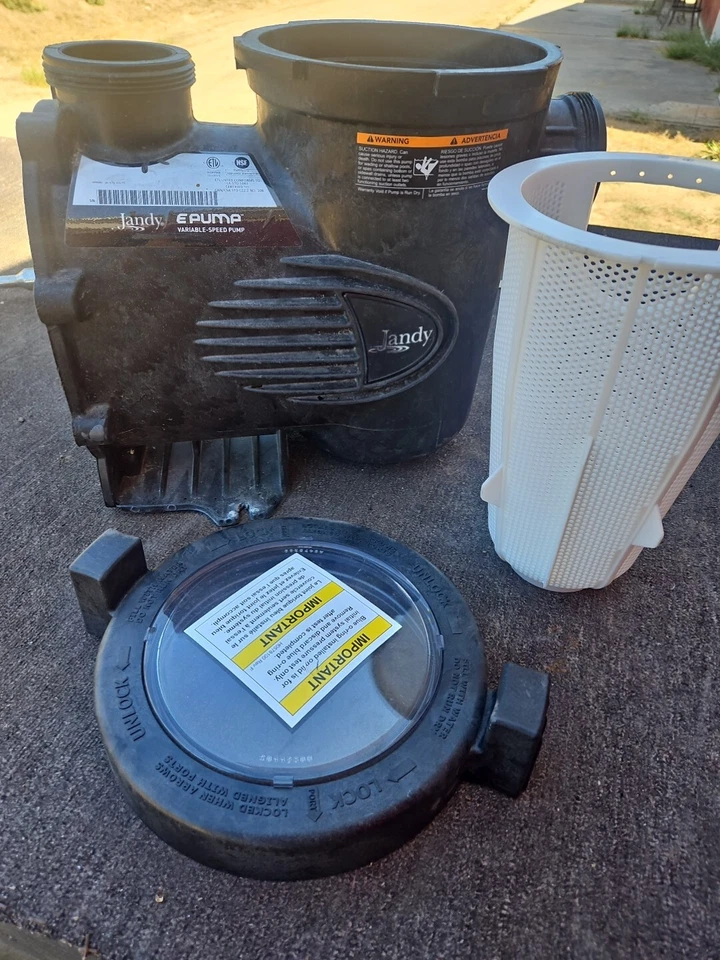 Jandy E Pump Replacement Pump Front, Basket And Lid - Image 4 of 4