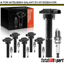 6x Ignition Coil & IRIDIUM Spark Plug Kits for Mitsubishi Endeavor 04-08 Galant