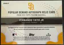 Fernando Tatis Baseball Sports Trading Cards & Accessories Fernando Tatis Baseball Sports Trading Cards & Accessories