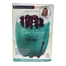 2001 Remington Twisters 20 Bendable Hot Rollers Hair H-2030 NO DOME LID