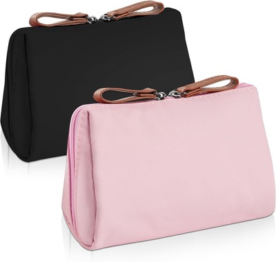 Reise Kosmetiktasche 2x Mini Kosmetiktaschen mit Fächern Wasserdicht Organizer