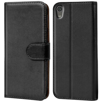Handy Hülle für Sony Xperia XA1 Ultra Tasche Geldfach Etui Klapphülle Flip Cover