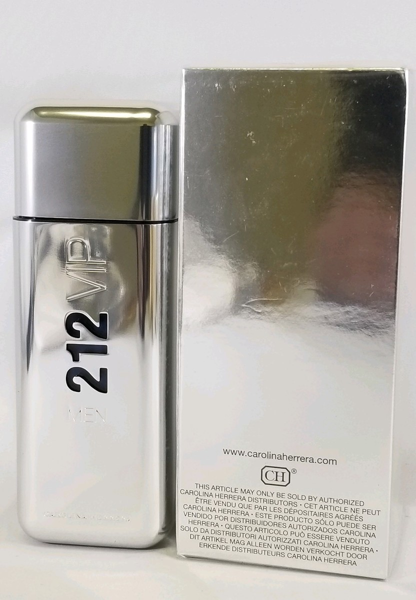 212 VIP MEN Carolina Herrera 100ml 3.4 Oz Eau de Toilette Spray
