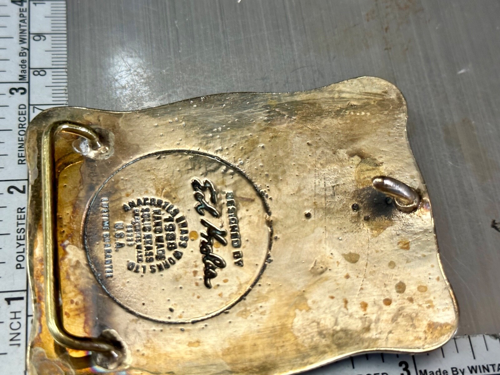 Spokane WA Inland Northwest Wildlife Council Big Horn Anacortes Belt Buckle eBay