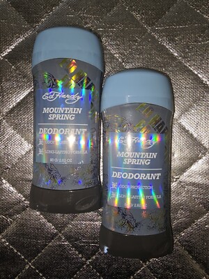 Ed Hardy Mountain Spring Deodorant 2.82 Oz Lot Of 2