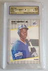 ⚾️Ken Griffey JR. 1989 FLEER Card #548 Psa 8.5  SEATTLE MARINERS