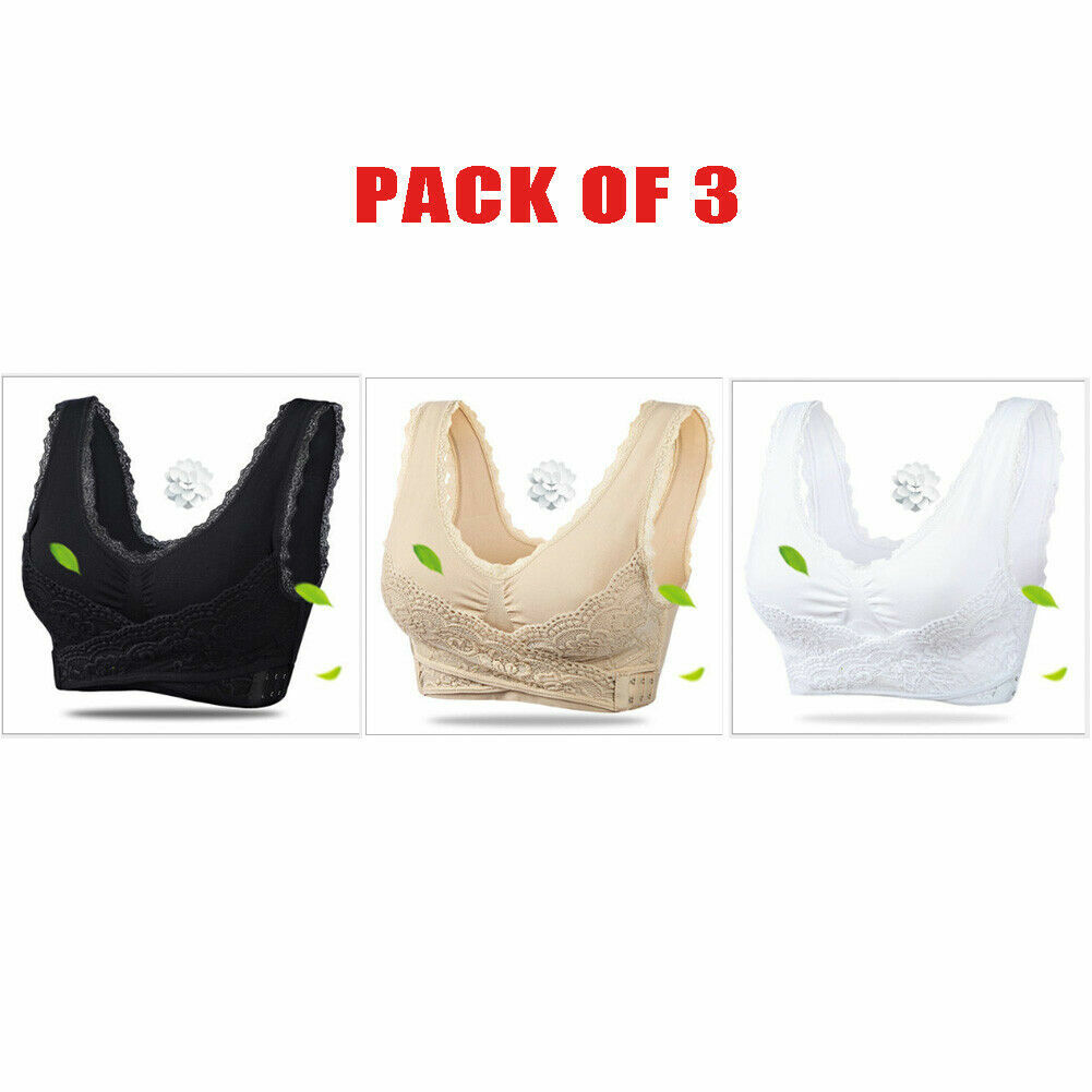 Sodacoda Damen Sport BH Nahtlos & Bügellos - Fitness Yoga BH Mit Herausnehmbaren Polstern