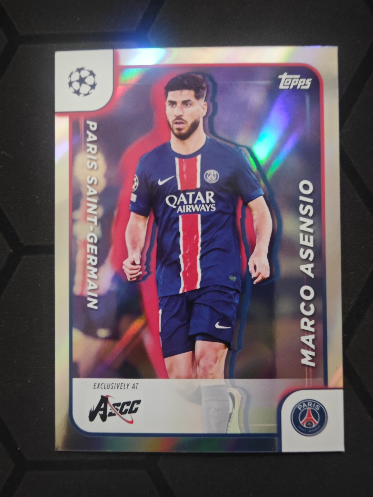 2024 Topps Soccer Silver Marco Asensio - ASCC 2nd Macao Card Show
