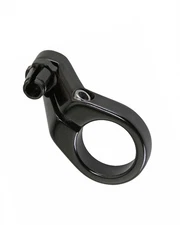 ALTALINE BICYCLE ALLOY THREADED FRONT CABLE HANGER 1" W/ ADJUSTER BLACK.