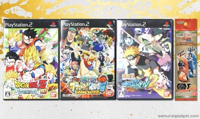 Dragon Ball Z & One Piece: Grand Battle! Eile! & Naruto (+ Lesezeichen) PS2 [...